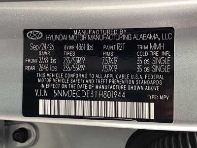 2026 Hyundai TUCSON Limited AWD