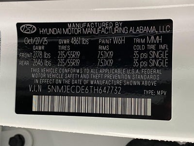 2026 Hyundai TUCSON Limited AWD