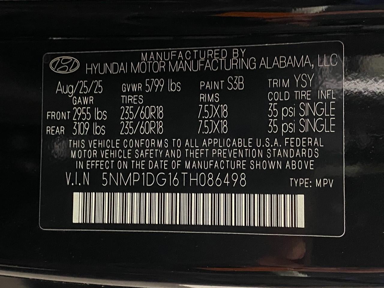 2026 Hyundai SANTA FE HYBRID SE