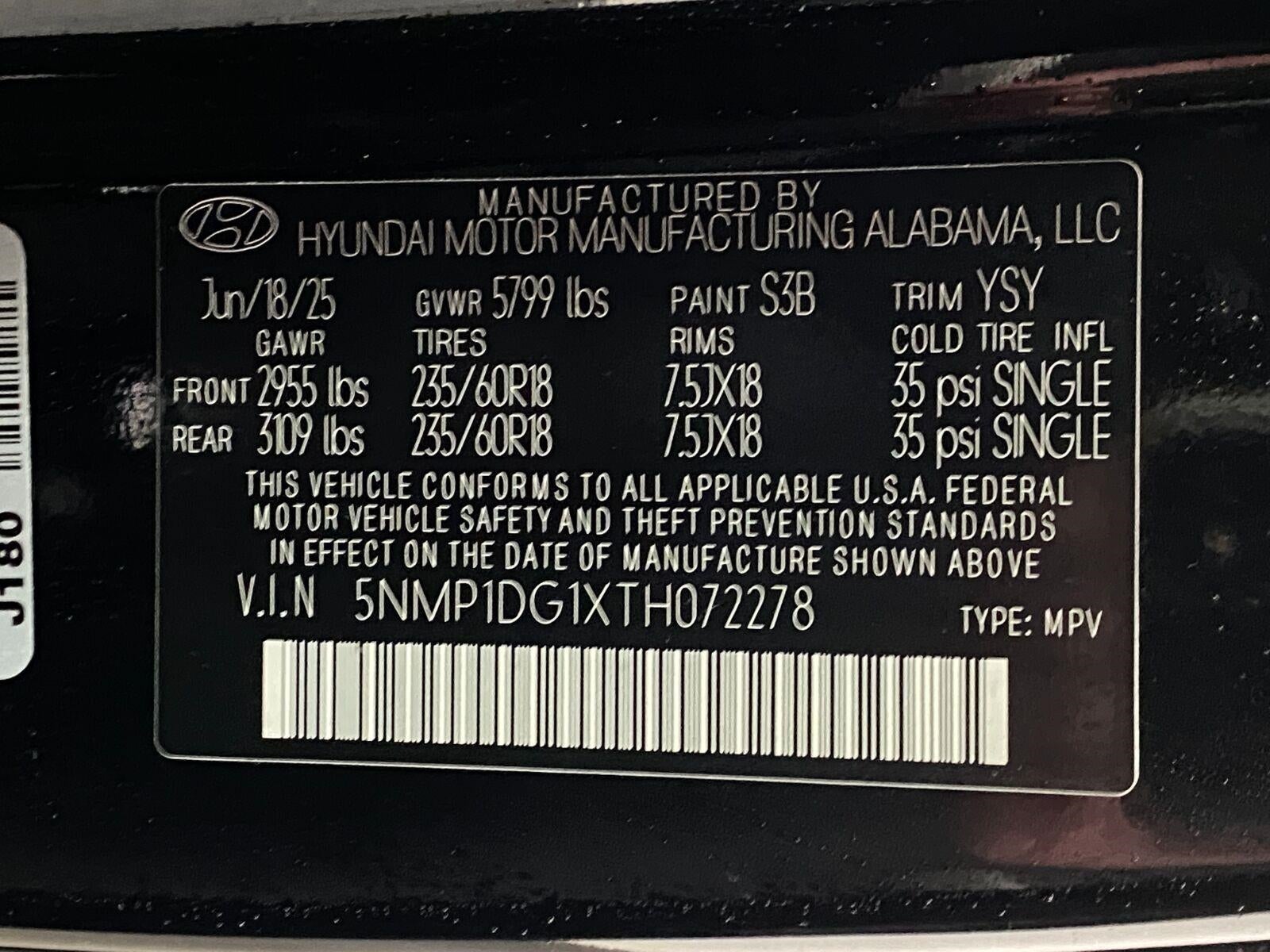 2026 Hyundai SANTA FE HYBRID SE AWD