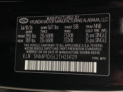 2026 Hyundai SANTA FE SE AWD