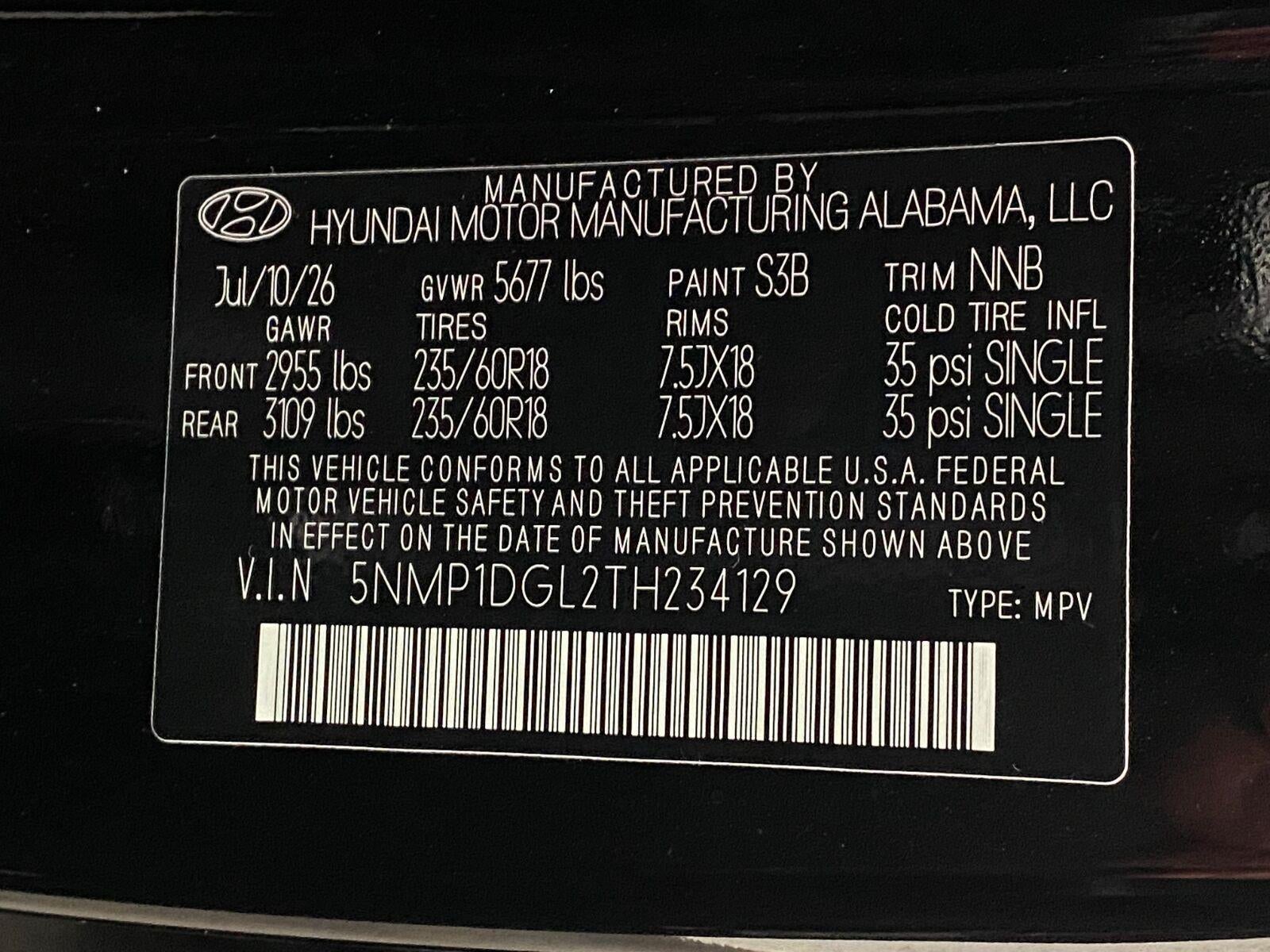 2026 Hyundai SANTA FE SE AWD
