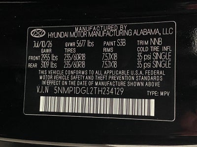 2026 Hyundai SANTA FE SE AWD