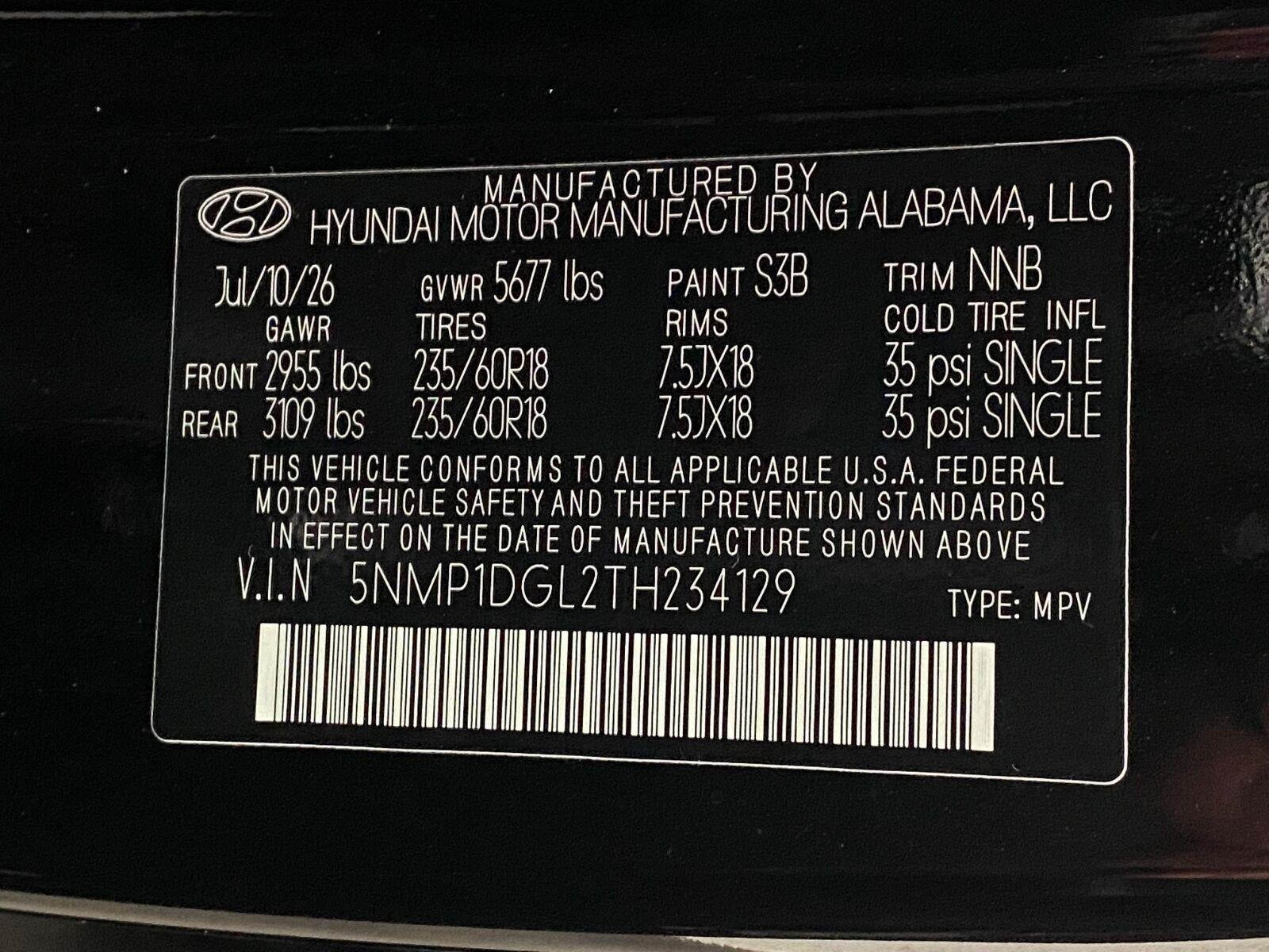 2026 Hyundai SANTA FE SE AWD