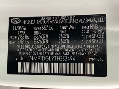 2026 Hyundai SANTA FE SE AWD
