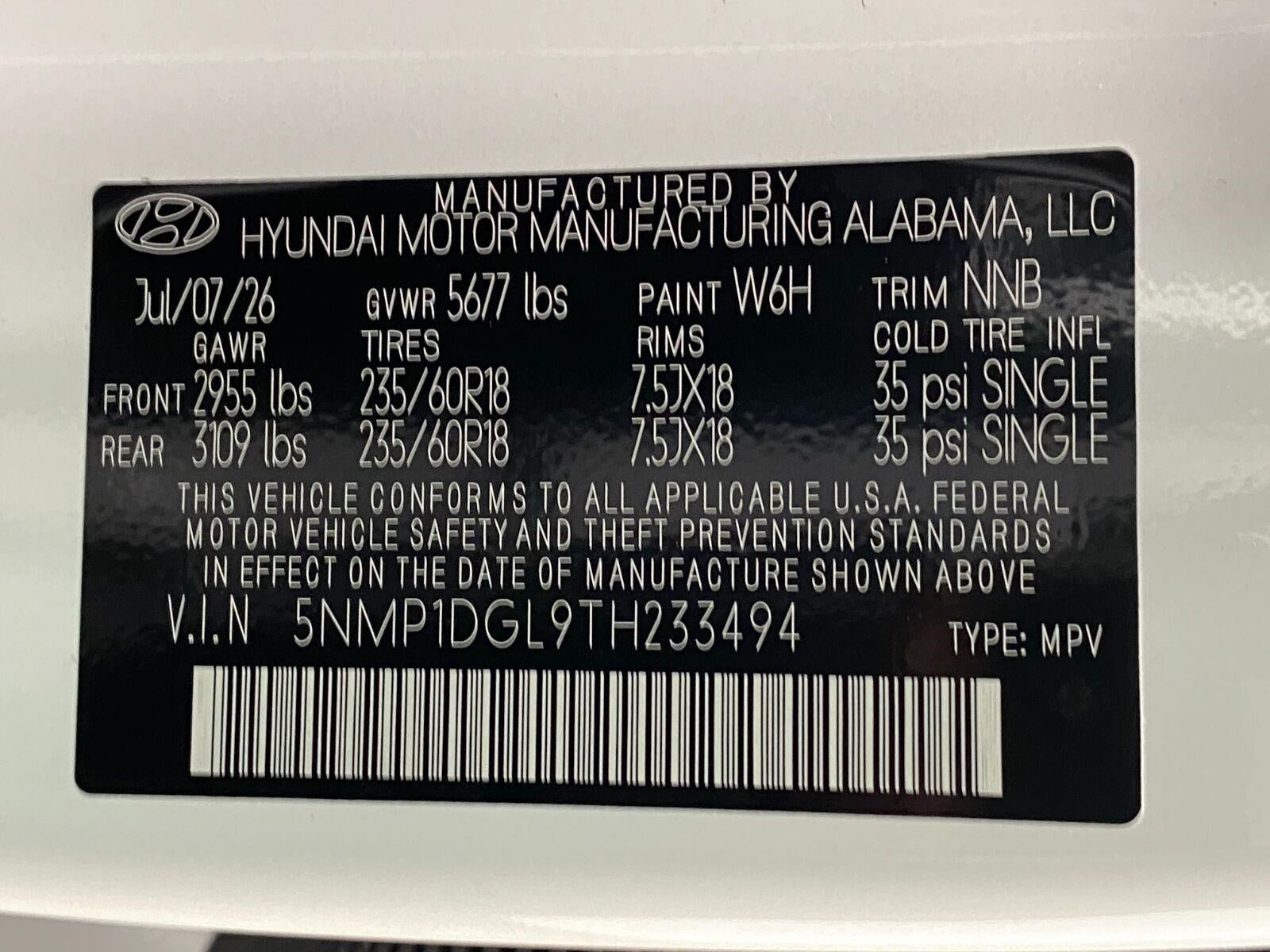 2026 Hyundai SANTA FE SE AWD