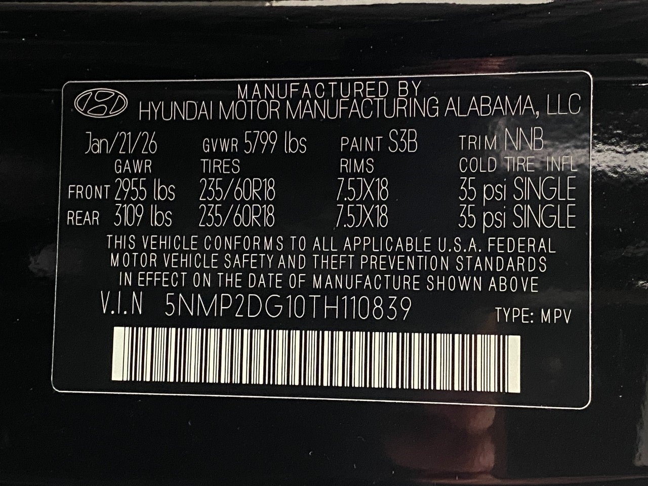 2026 Hyundai SANTA FE HYBRID SEL