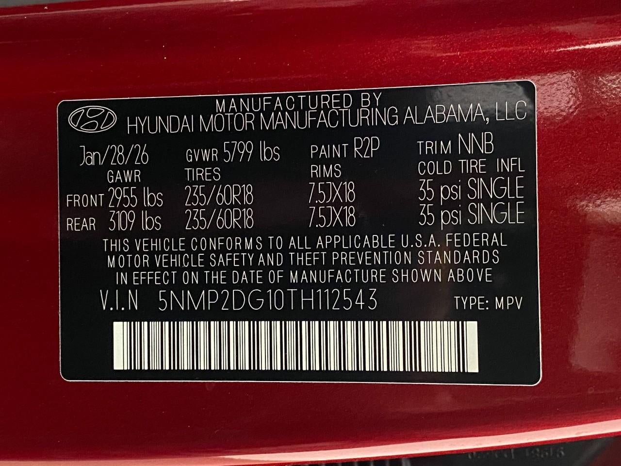 2026 Hyundai SANTA FE HYBRID SEL