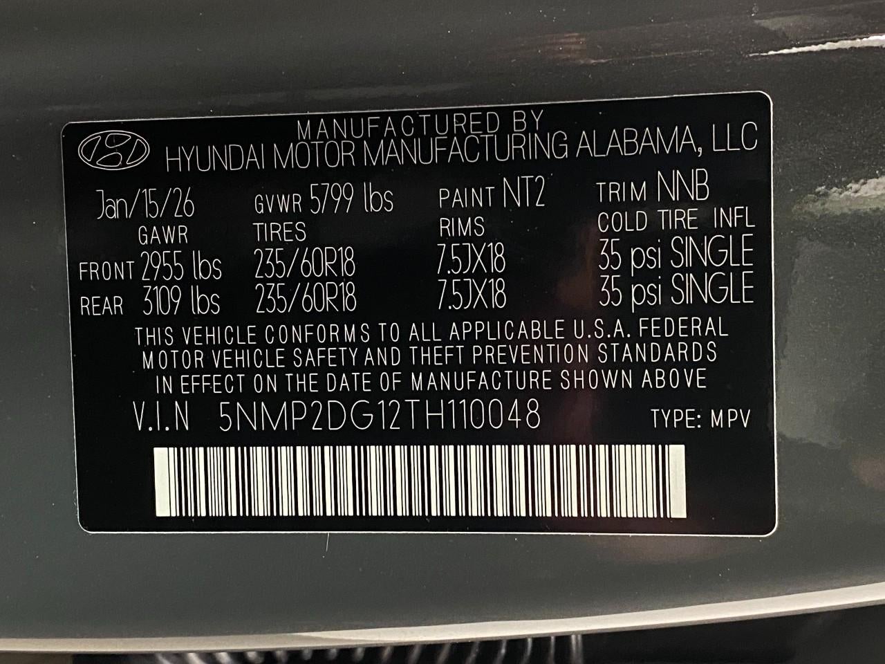 2026 Hyundai SANTA FE HYBRID SEL