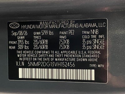 2027 Hyundai SANTA FE HYBRID SEL