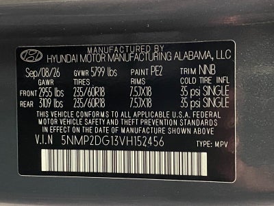 2027 Hyundai SANTA FE HYBRID SEL