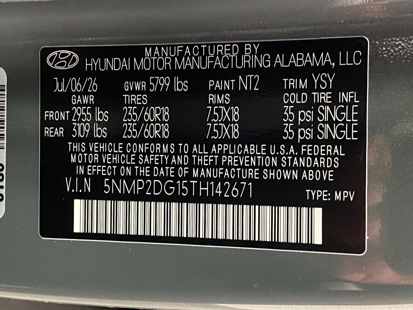 2026 Hyundai SANTA FE HYBRID SEL