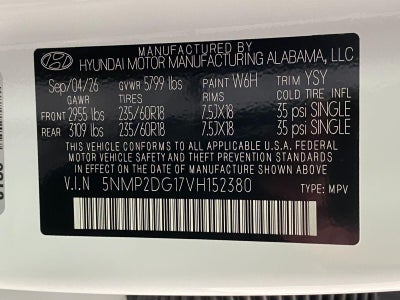 2027 Hyundai SANTA FE HYBRID SEL