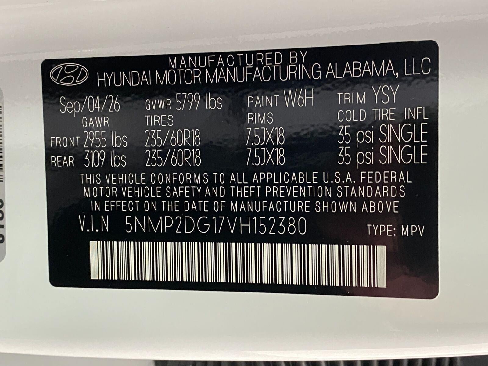 2027 Hyundai SANTA FE HYBRID SEL