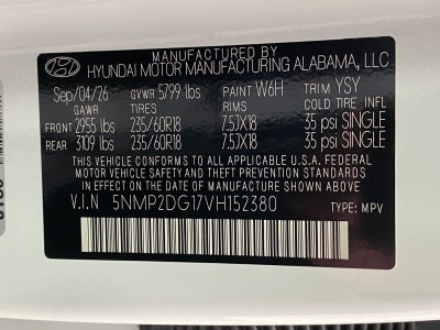 2027 Hyundai SANTA FE HYBRID SEL