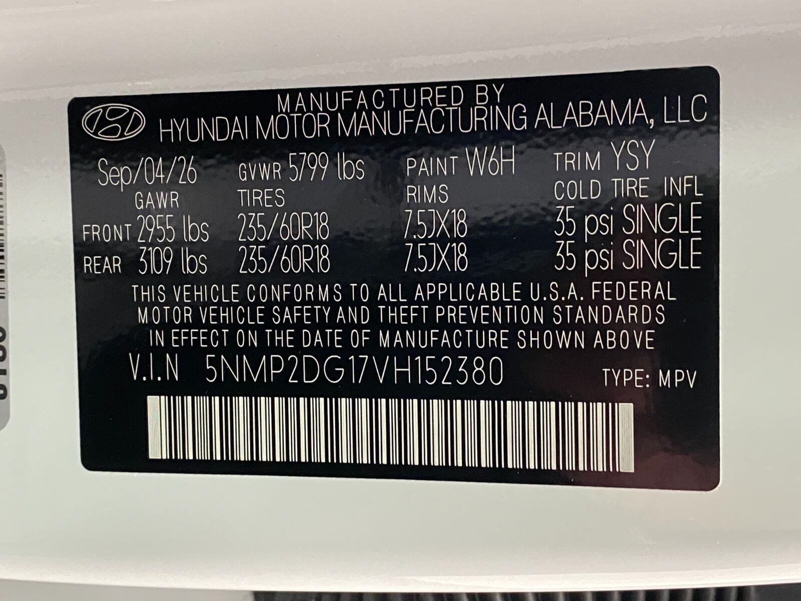 2027 Hyundai SANTA FE HYBRID SEL