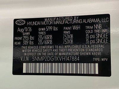 2027 Hyundai SANTA FE HYBRID SEL