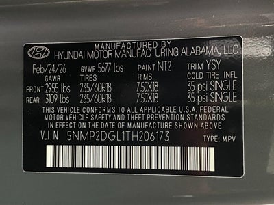 2026 Hyundai SANTA FE SEL AWD