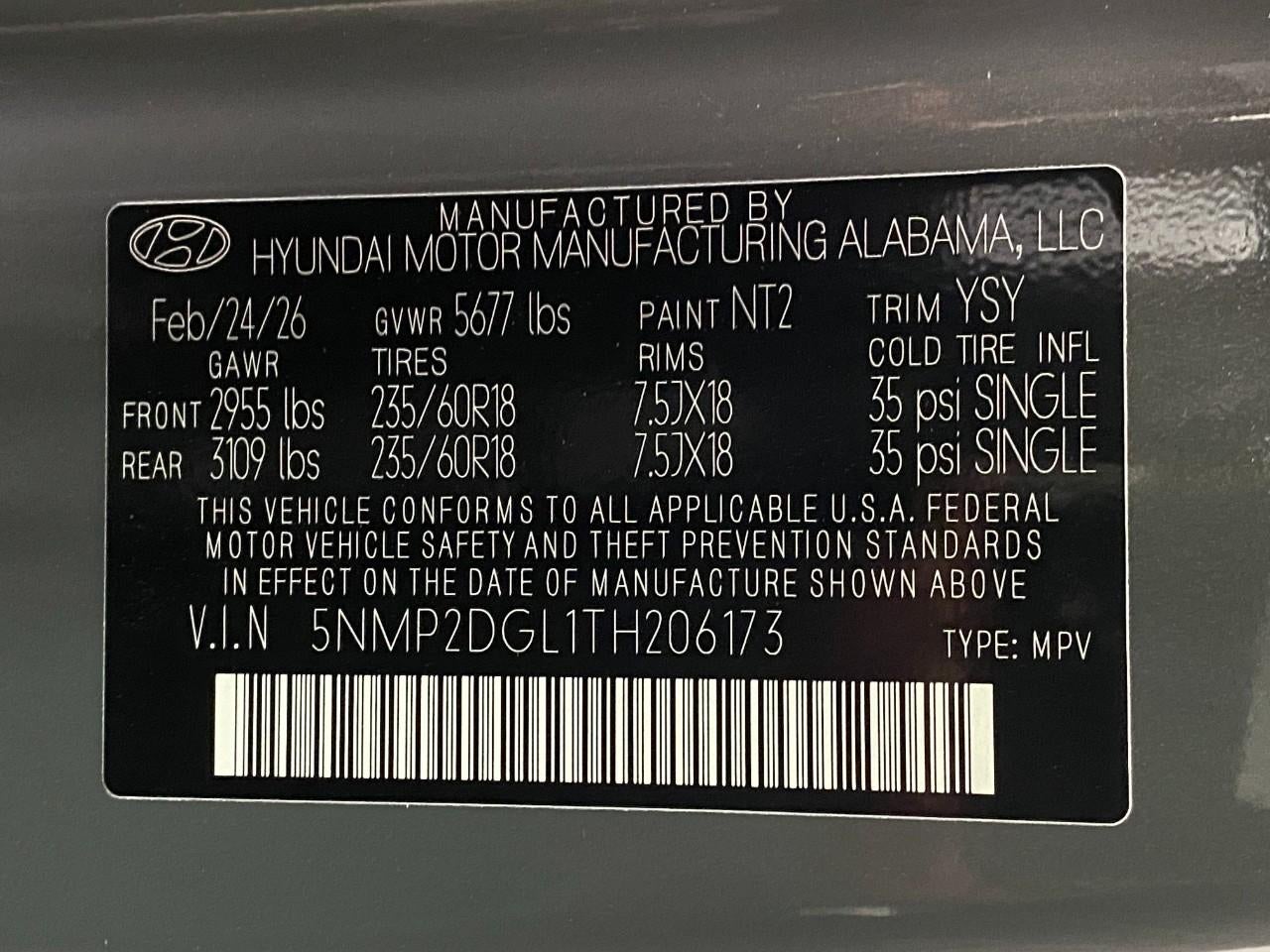 2026 Hyundai SANTA FE SEL AWD