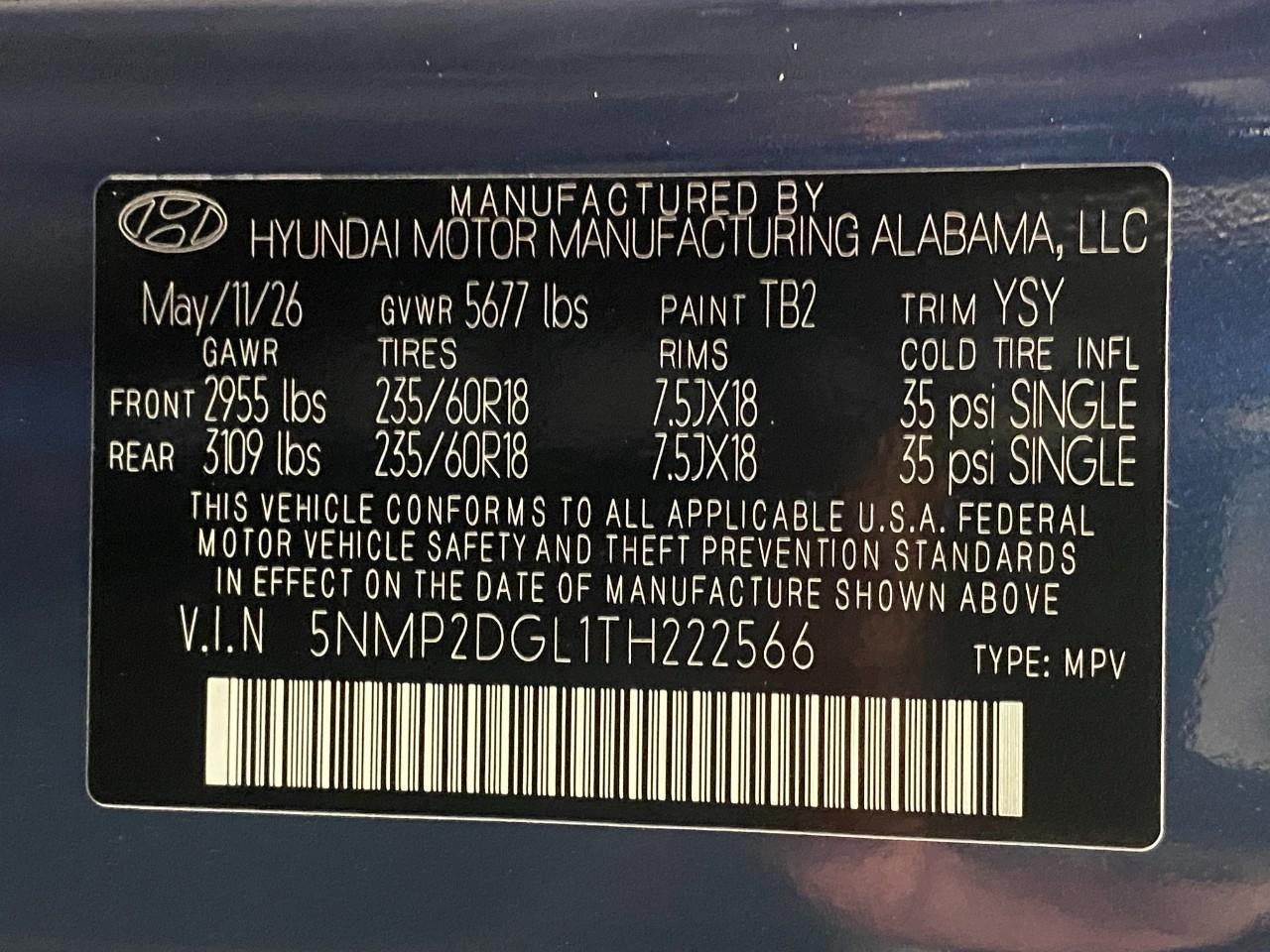 2026 Hyundai SANTA FE SEL AWD