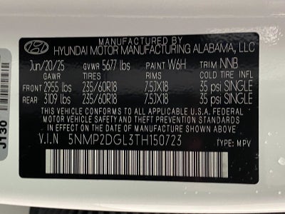 2026 Hyundai SANTA FE SEL AWD