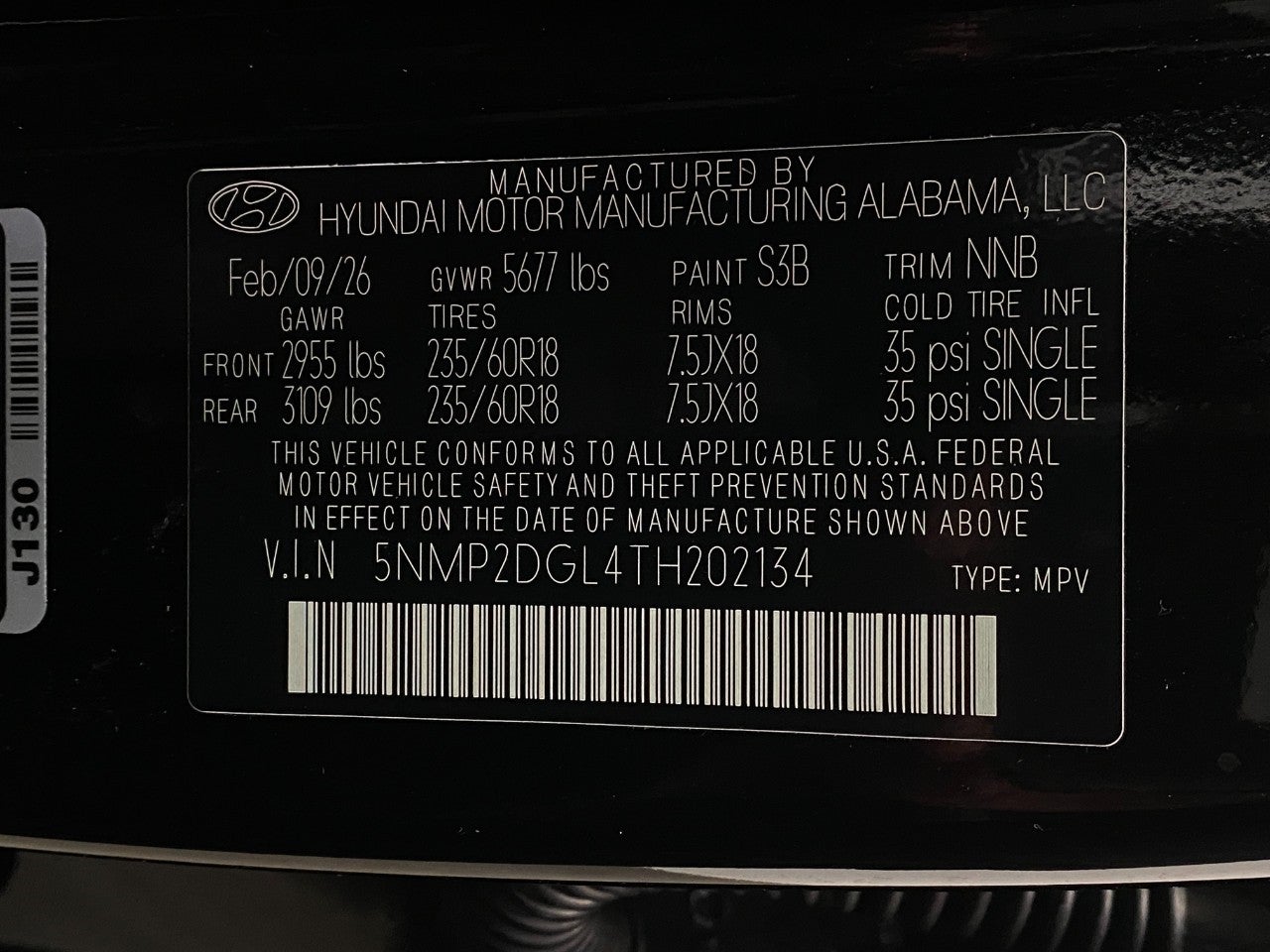 2026 Hyundai SANTA FE SEL AWD