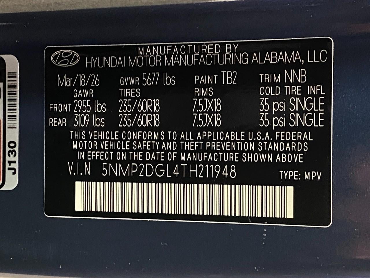 2026 Hyundai SANTA FE SEL AWD