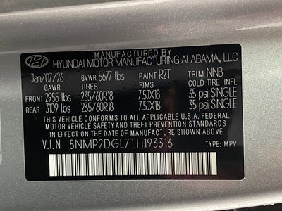 2026 Hyundai SANTA FE SEL AWD