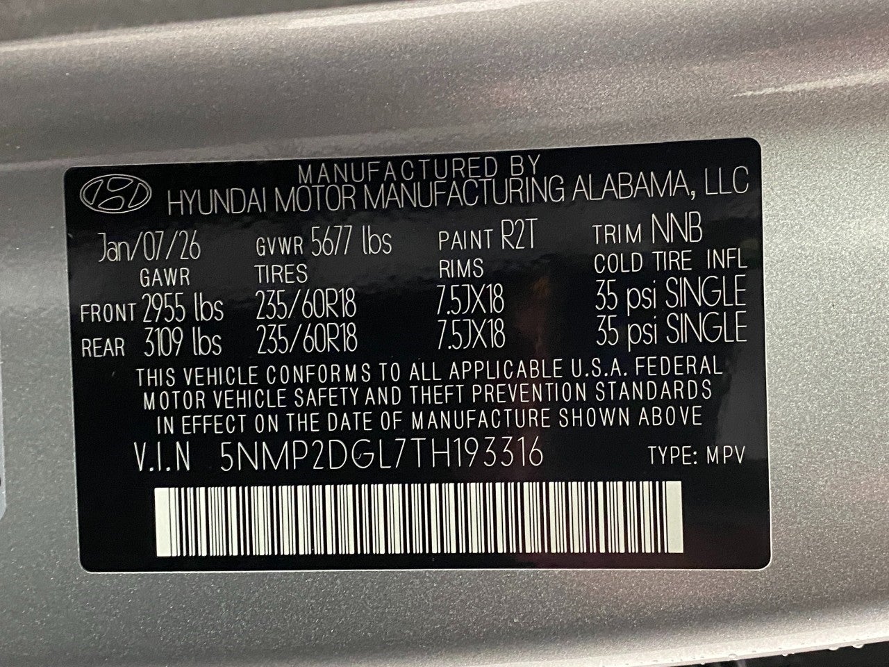 2026 Hyundai SANTA FE SEL AWD