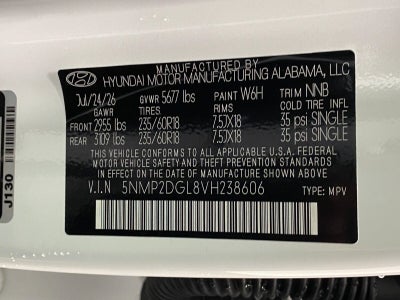 2027 Hyundai SANTA FE SEL AWD