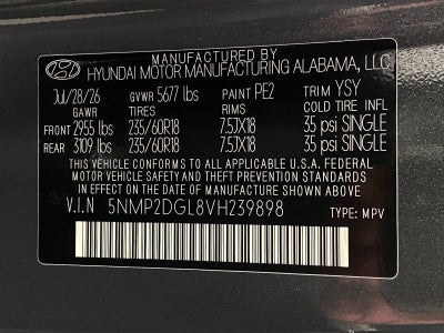 2027 Hyundai SANTA FE SEL AWD