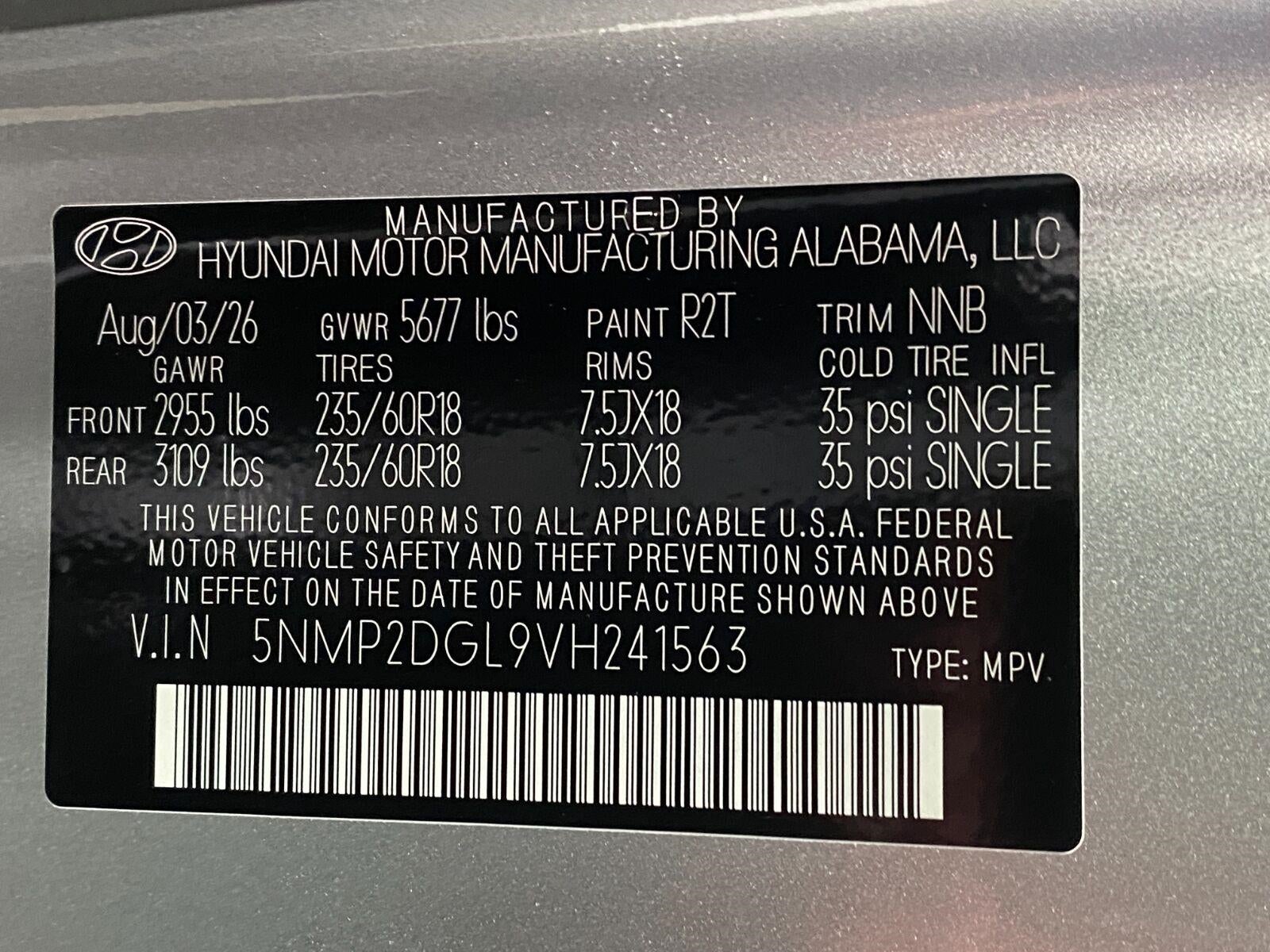 2027 Hyundai SANTA FE SEL AWD