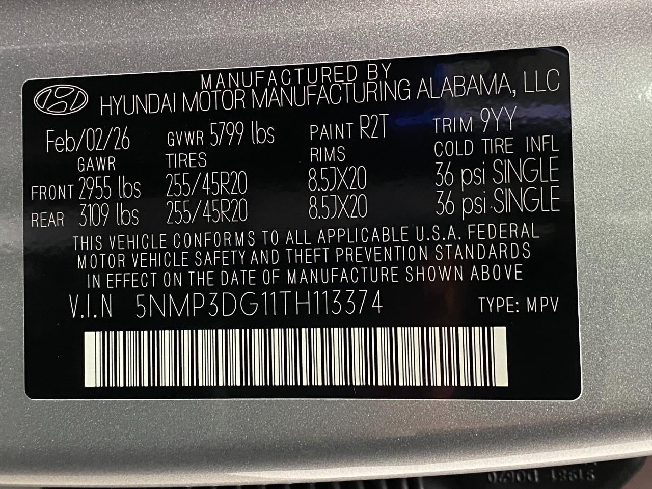 2026 Hyundai SANTA FE HYBRID Limited