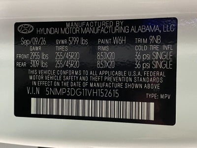 2027 Hyundai SANTA FE HYBRID Limited