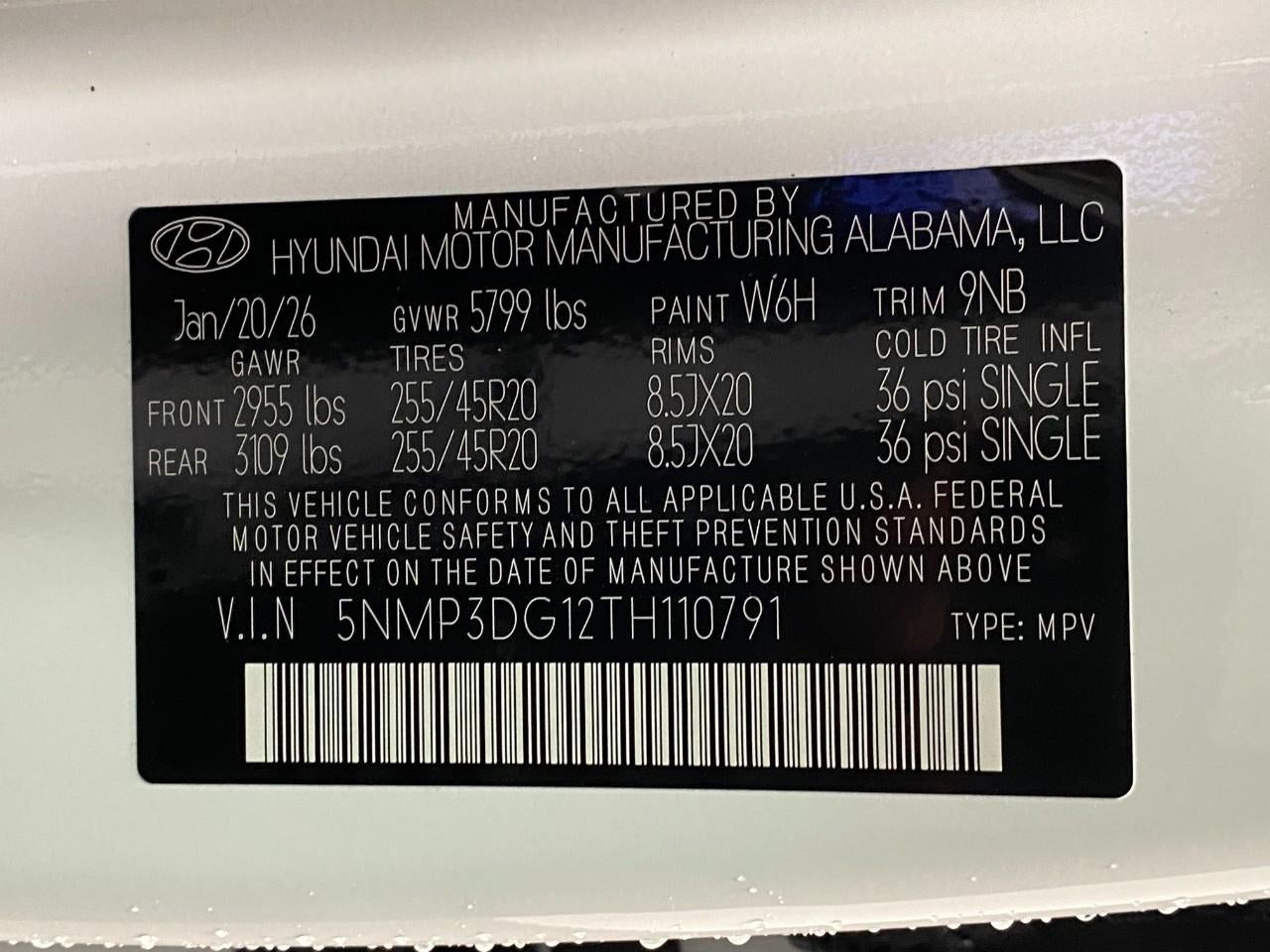 2026 Hyundai SANTA FE HYBRID Limited