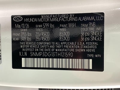 2026 Hyundai SANTA FE HYBRID Limited
