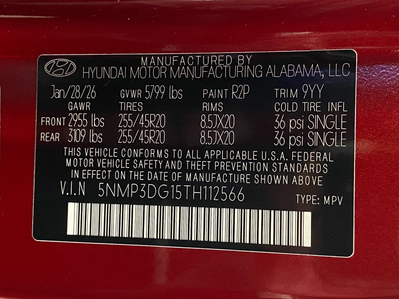 2026 Hyundai SANTA FE HYBRID Limited