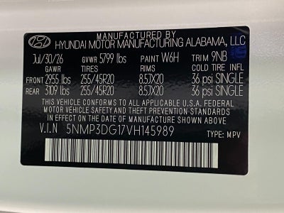 2027 Hyundai SANTA FE HYBRID Limited