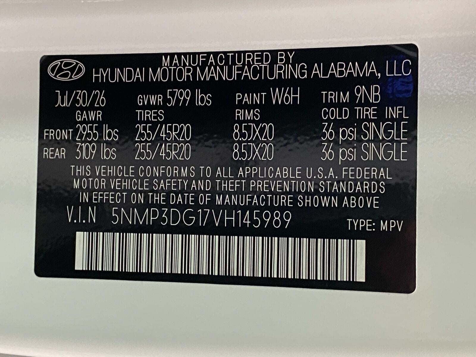 2027 Hyundai SANTA FE HYBRID Limited