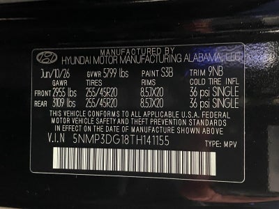 2026 Hyundai SANTA FE HYBRID Limited
