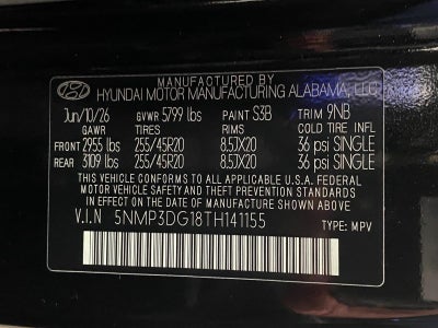 2026 Hyundai SANTA FE HYBRID Limited