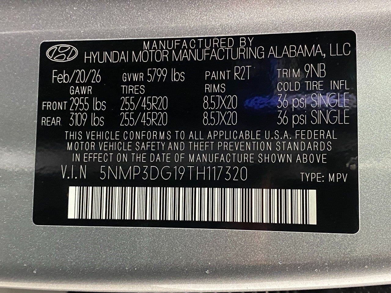 2026 Hyundai SANTA FE HYBRID Limited