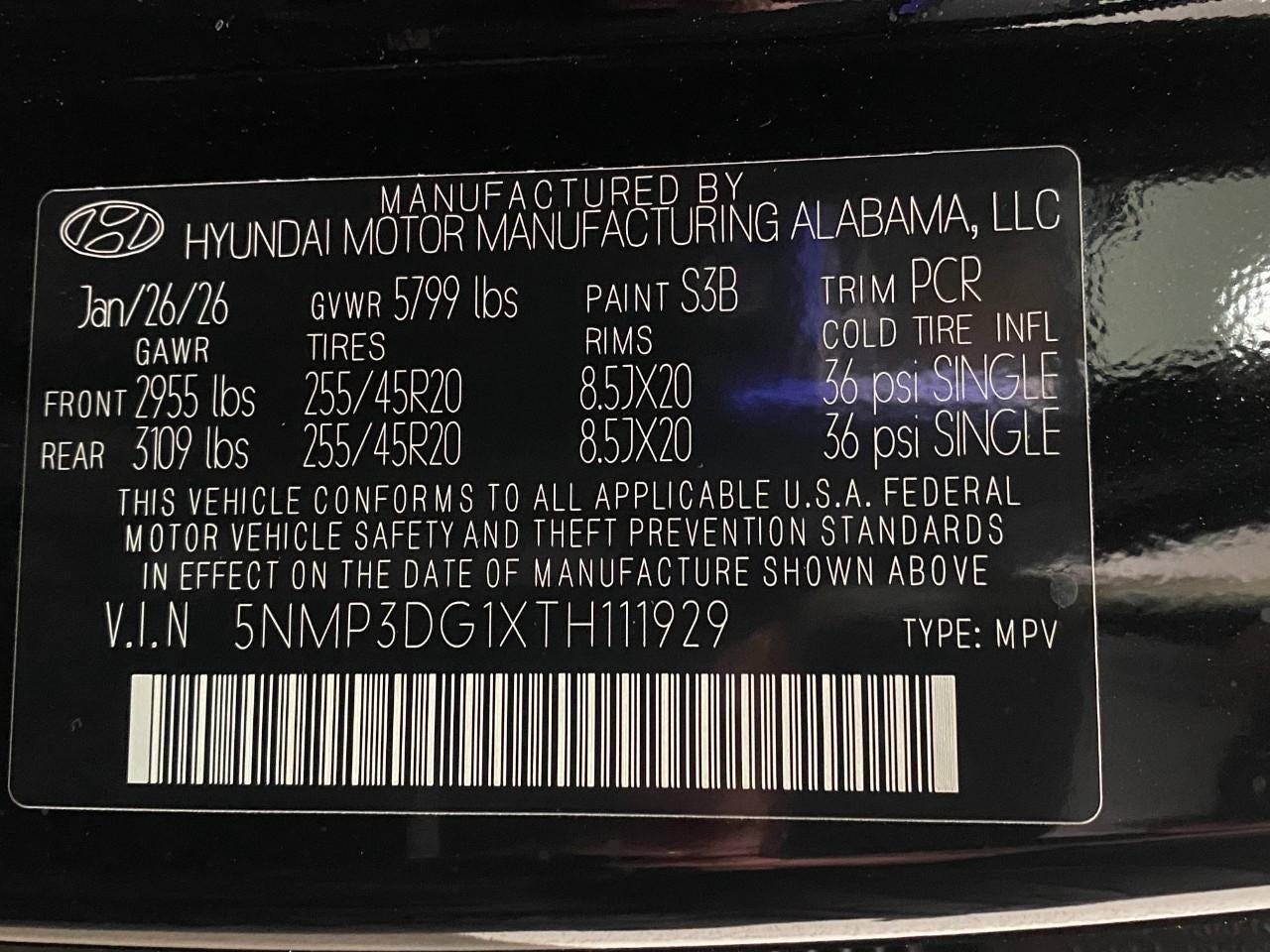 2026 Hyundai SANTA FE HYBRID Limited