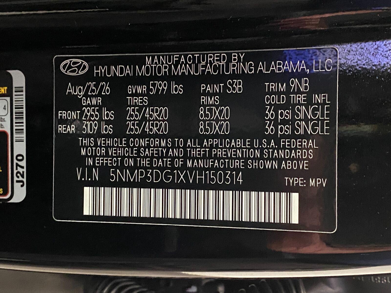 2027 Hyundai SANTA FE HYBRID Limited