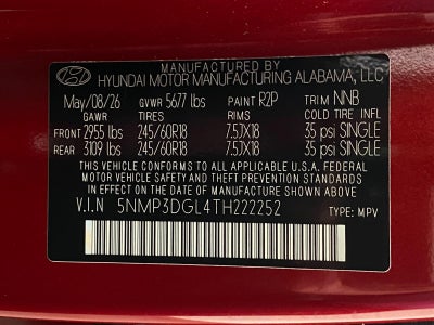 2026 Hyundai SANTA FE XRT AWD
