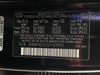 2026 Hyundai SANTA FE Limited AWD