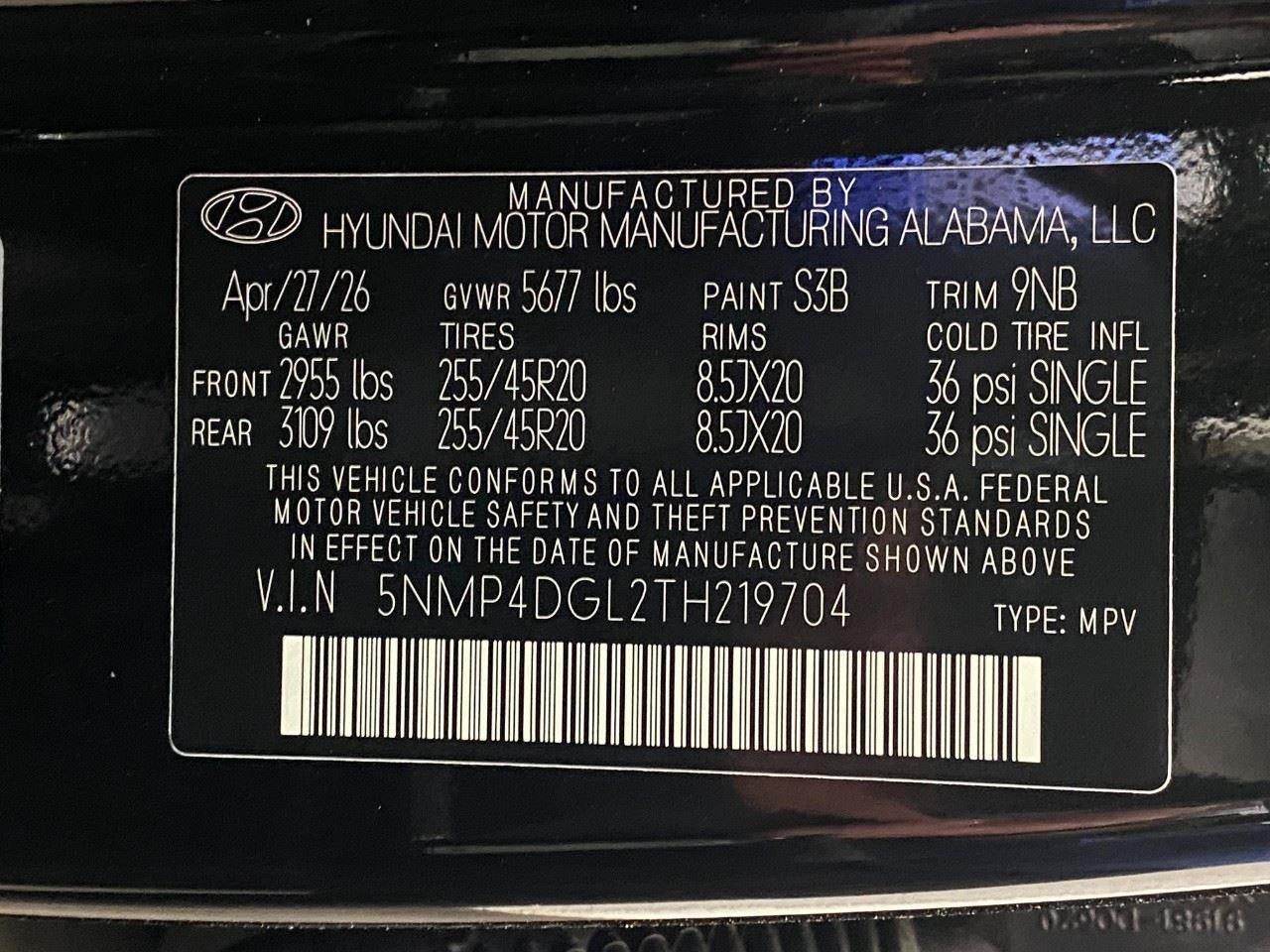 2026 Hyundai SANTA FE Limited AWD