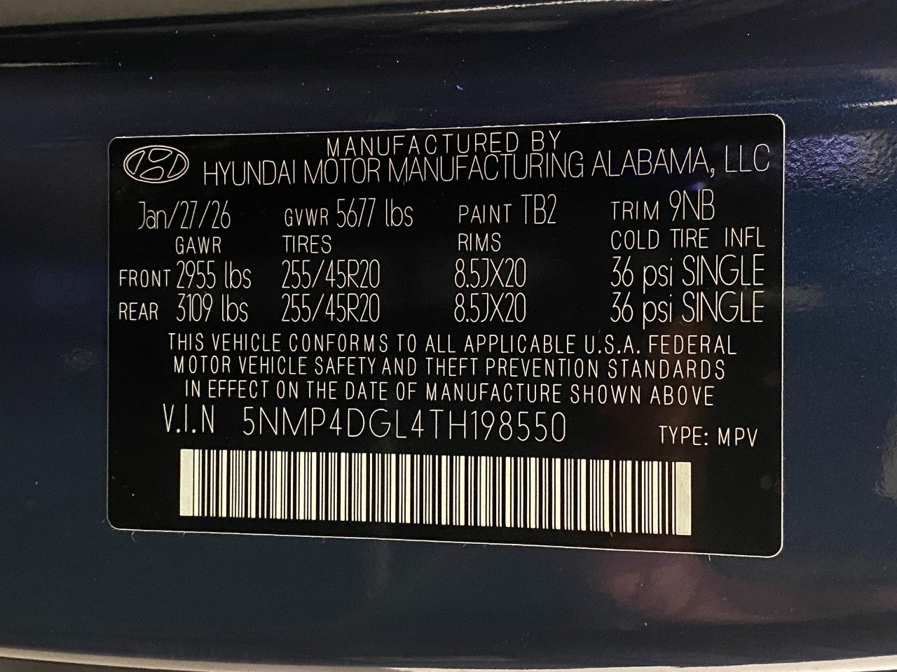 2026 Hyundai SANTA FE Limited AWD