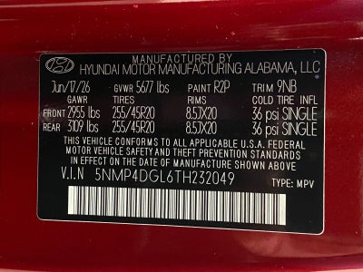 2026 Hyundai SANTA FE Limited AWD