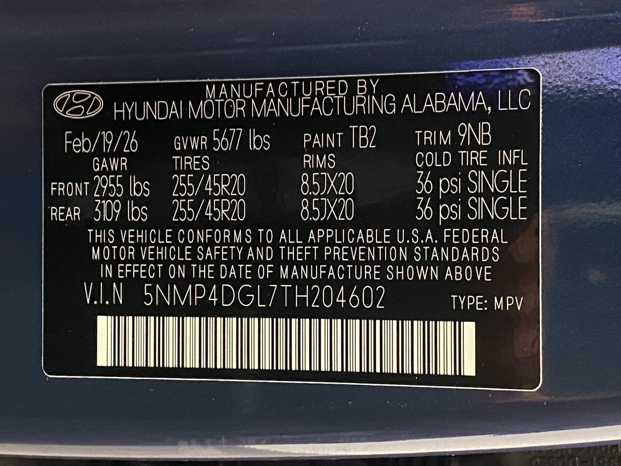 2026 Hyundai SANTA FE Limited AWD